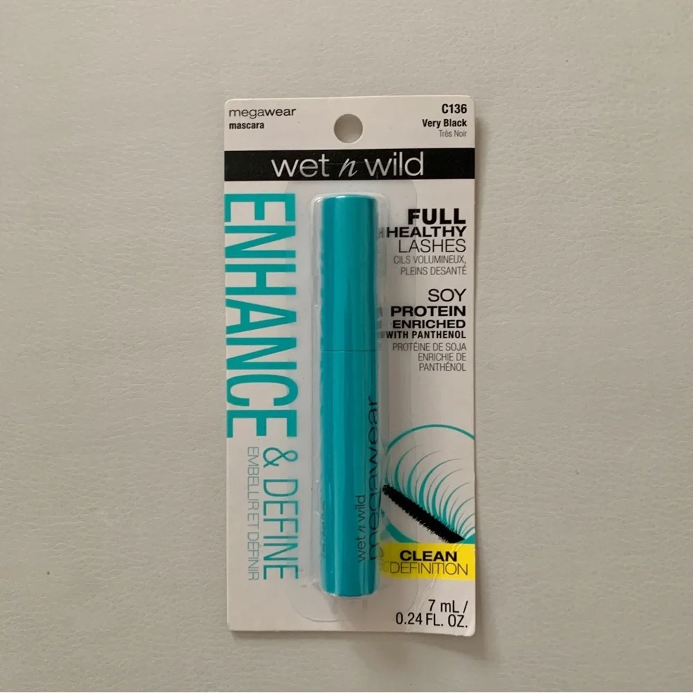 [5x$25] ⭐️ Wet n wild mascara Very Black NWT